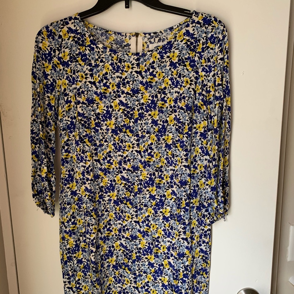 Long Sleeve Shift Dress